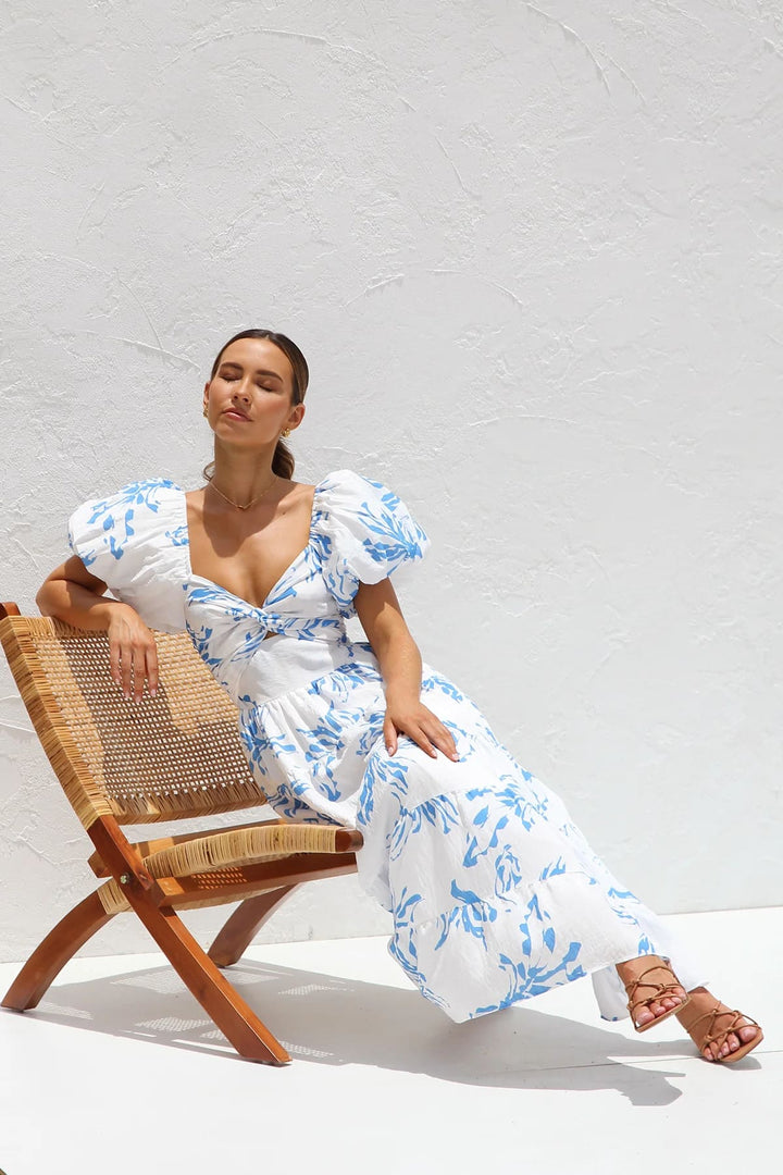 Dame Midi Sommerkjole | Casual