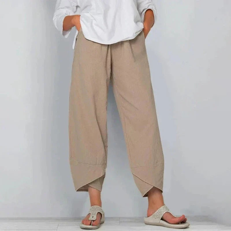 Dame Sommerbukser | Bred Beina Korte Hem