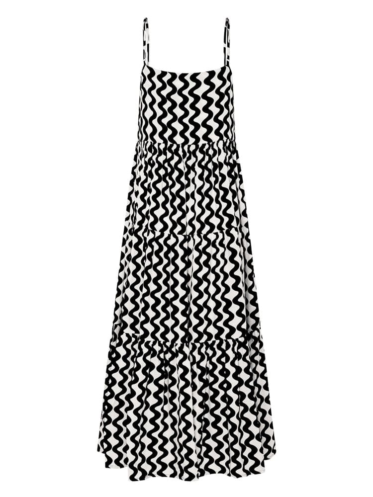 Kvinne Boho Sommerkjole | Midi