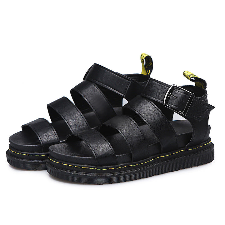 Sandaler for kvinner | Triple Stropp Plattform Ankel Spenne