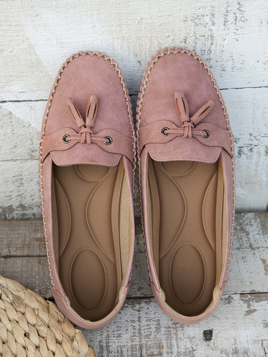 Loafers For Kvinner | Frynse Lukket Tå