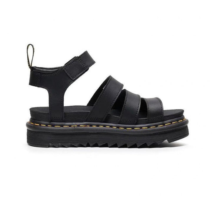 Sandaler for kvinner | Triple Stropp Plattform Ankel Spenne