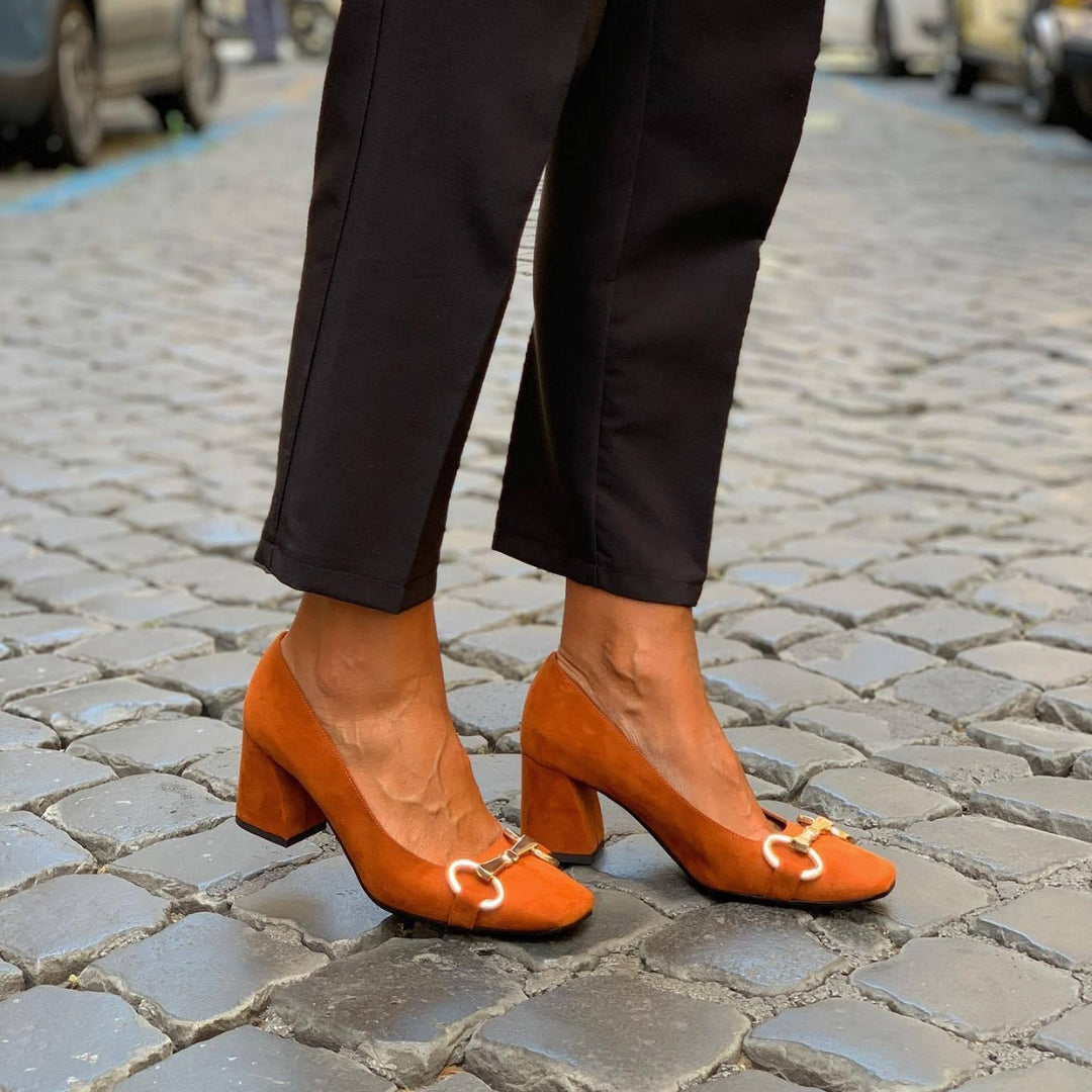 Blokkhæler for kvinner | Lukket tå
