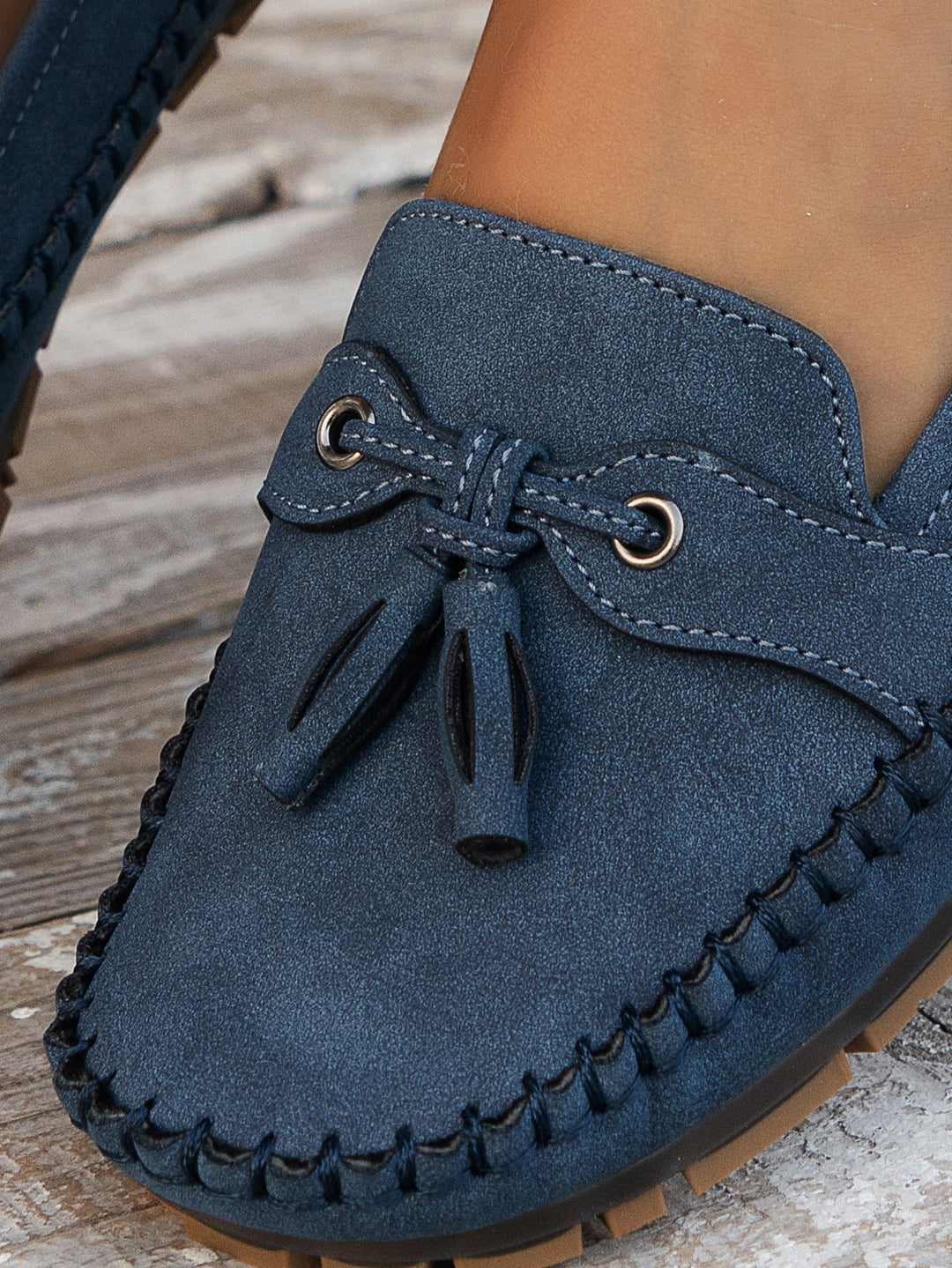 Loafers For Kvinner | Frynse Lukket Tå