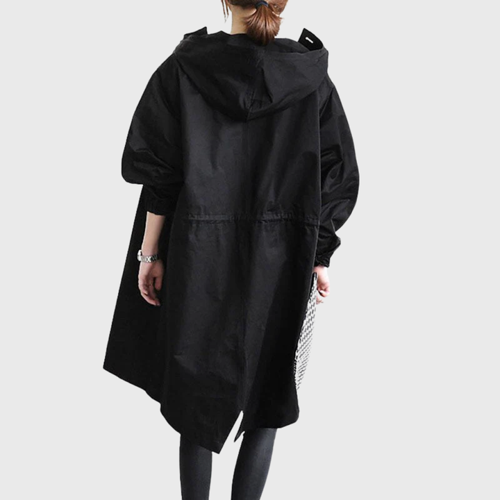 Damefrakk | Trench Langline med hette