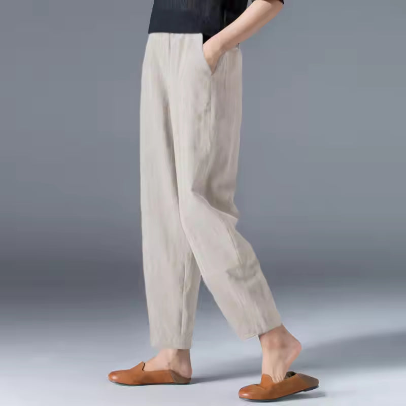 Kvinne Sommerbukser | Tapered Leg Cut