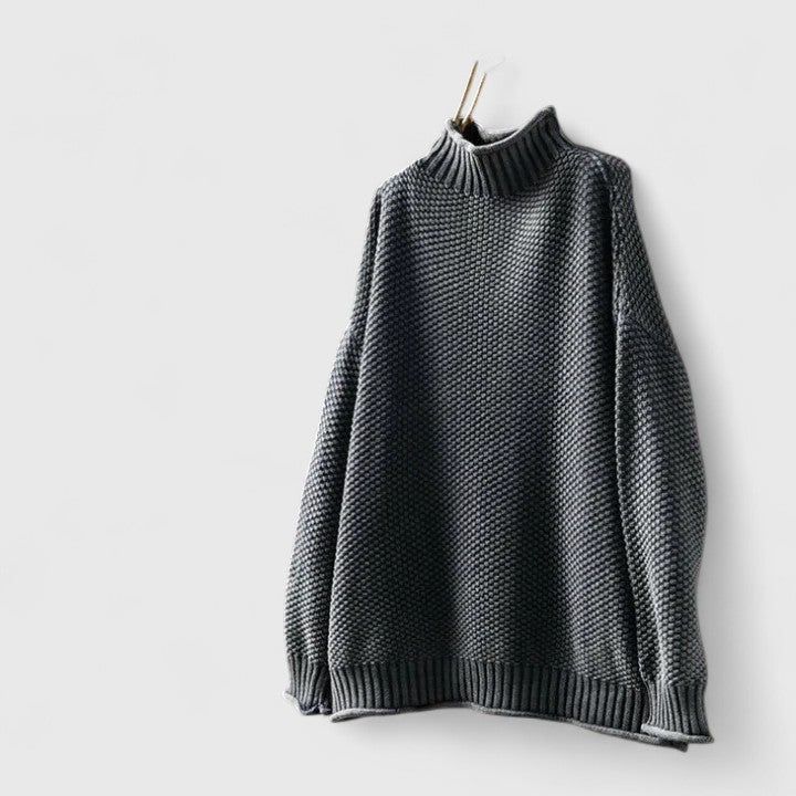 Damegenser | Teksturert Mock Neck