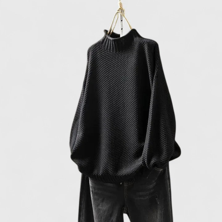 Damegenser | Teksturert Mock Neck