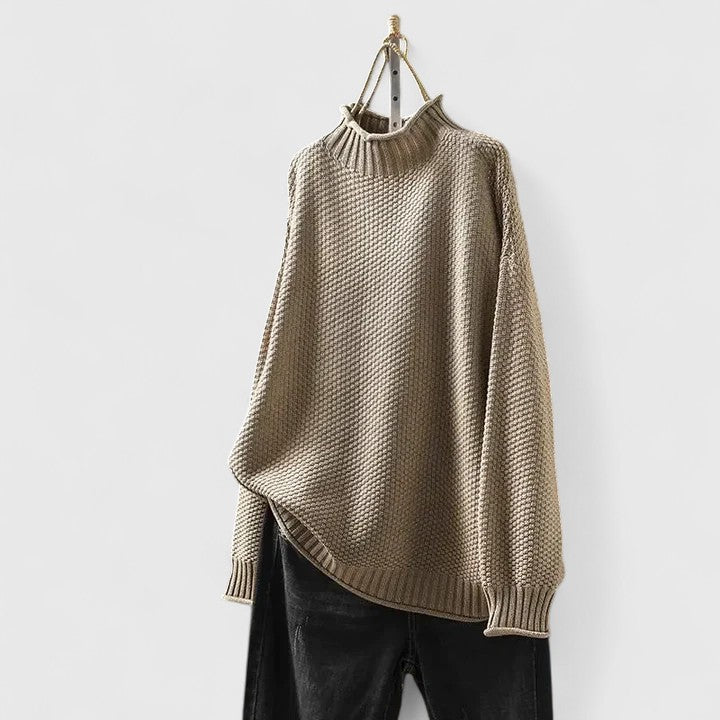 Damegenser | Teksturert Mock Neck