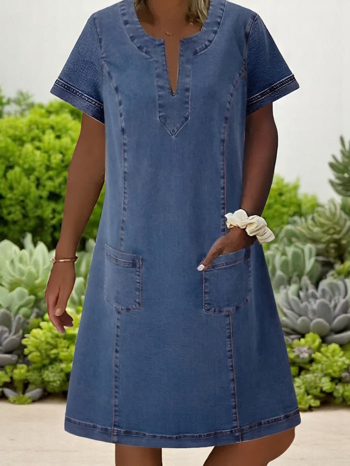 Kjole for Damer | Kortermet Shift Mini