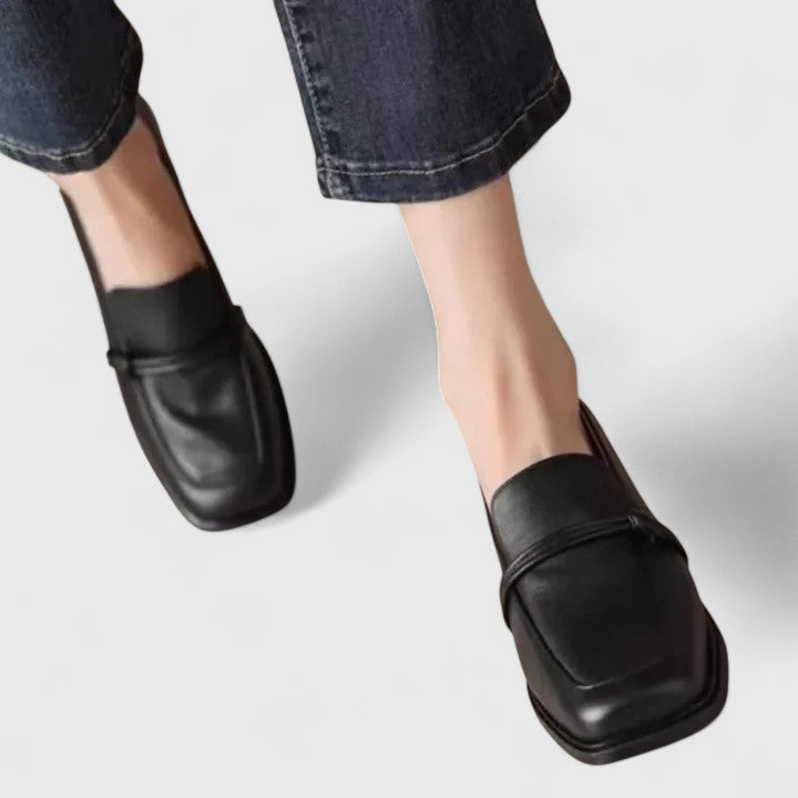 Loafers for kvinner | Slip-On firkantet tå