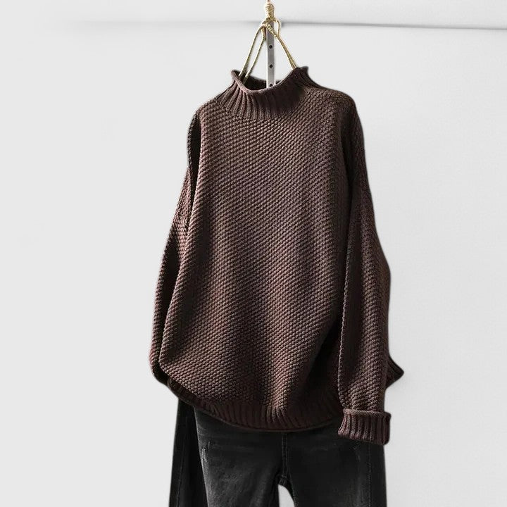 Damegenser | Teksturert Mock Neck