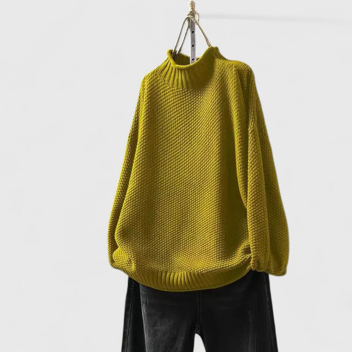 Damegenser | Teksturert Mock Neck
