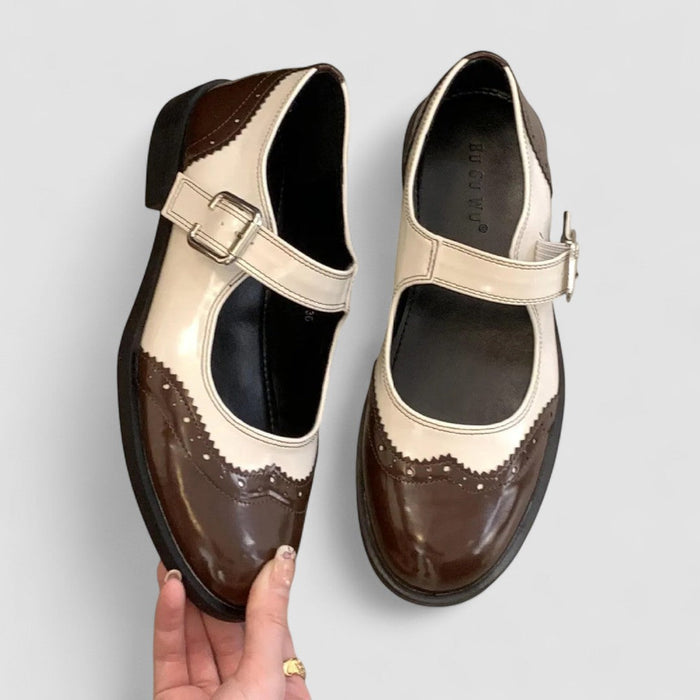 Mary Jane-sko for kvinner | To-farget