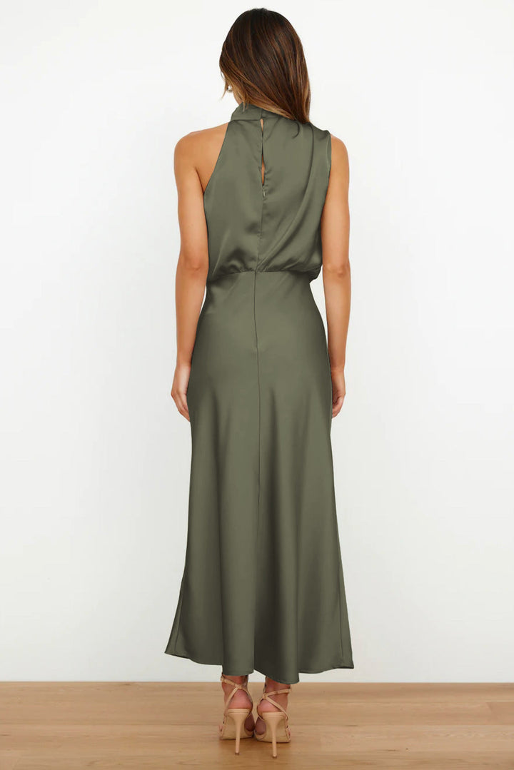 Kvinnenes Kveldsdrakt | Halterneck Maxi