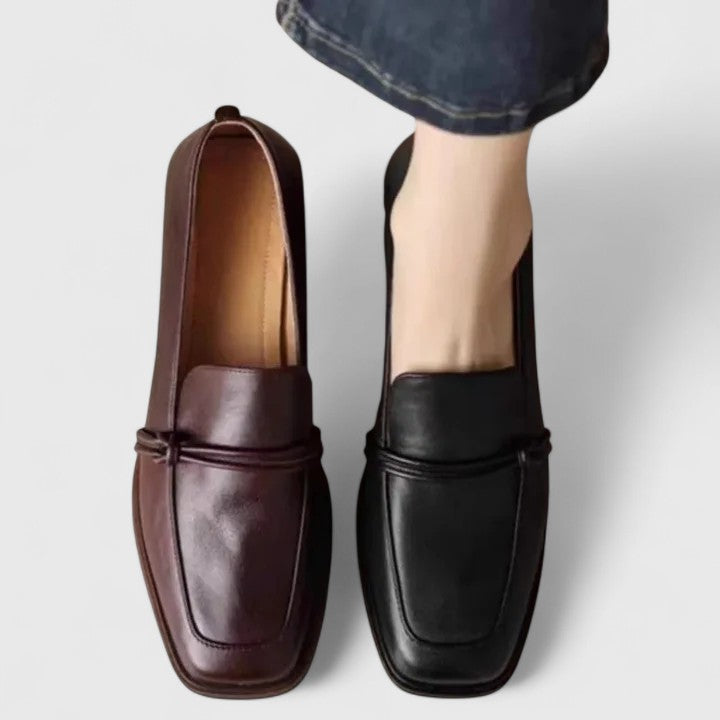 Loafers for kvinner | Slip-On firkantet tå