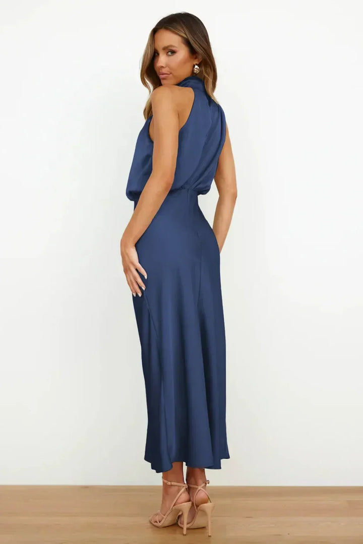 Kvinnenes Kveldsdrakt | Halterneck Maxi