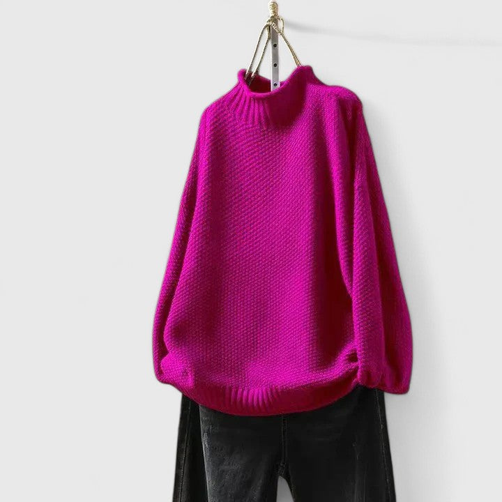Damegenser | Teksturert Mock Neck