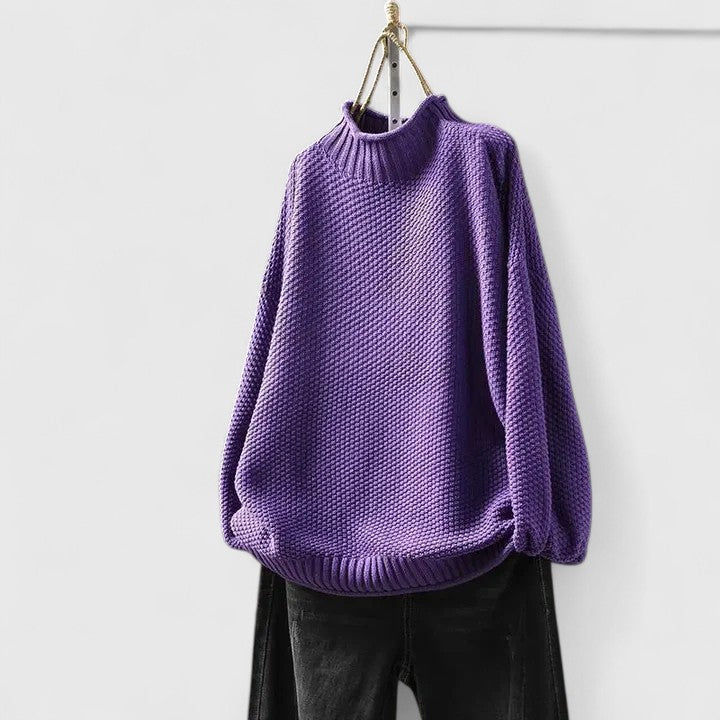 Damegenser | Teksturert Mock Neck