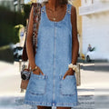 Dame Sommerkjole | To Store Lommer Mini