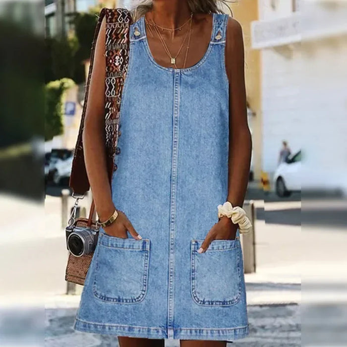 Dame Sommerkjole | To Store Lommer Mini