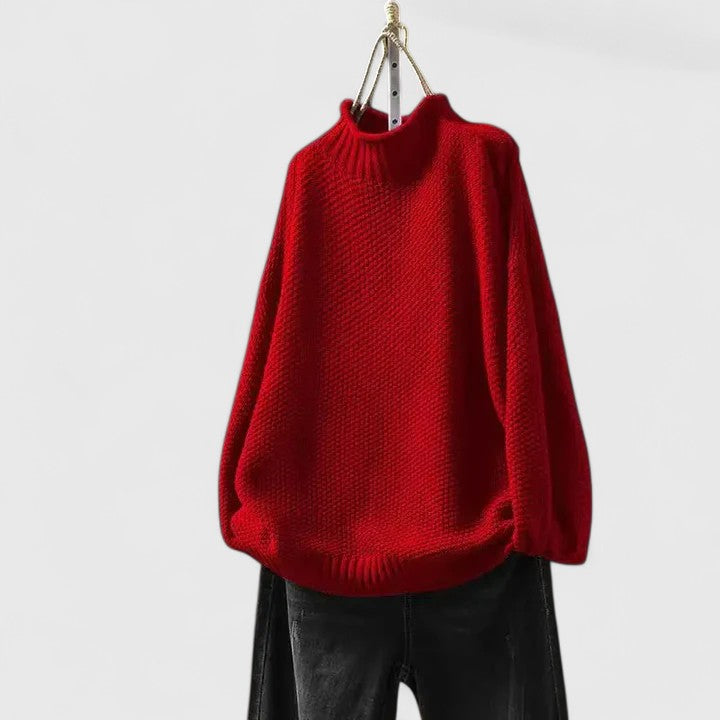 Damegenser | Teksturert Mock Neck
