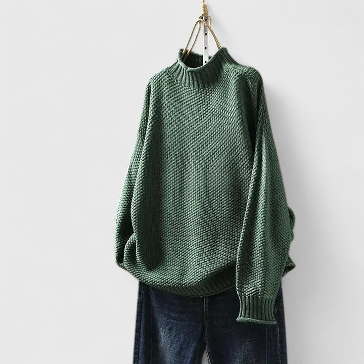 Damegenser | Teksturert Mock Neck