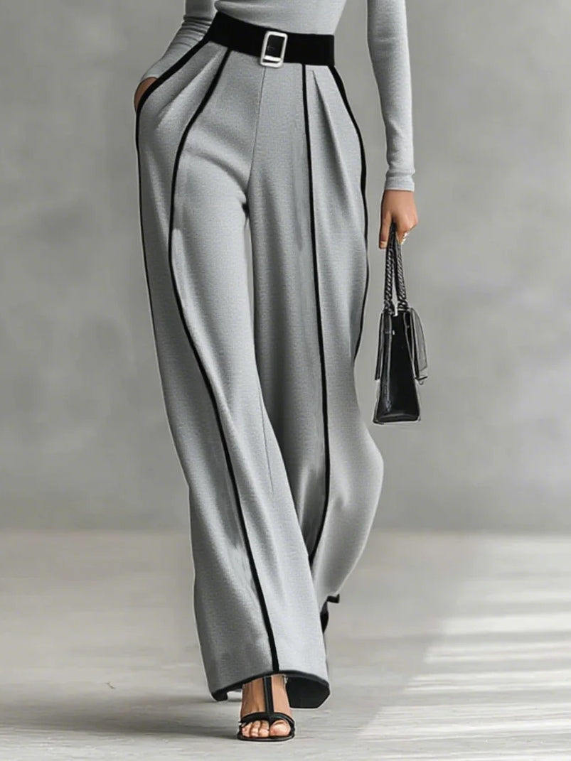 Kvinnes To-dels Sett | Langermet Turtleneck Topp