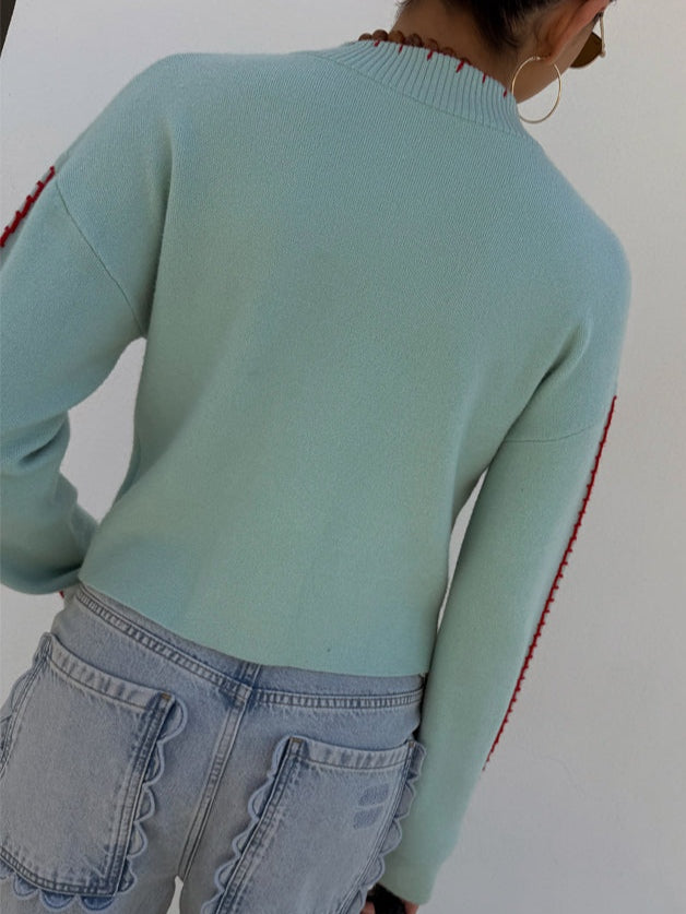 Dame Cardigan | Octopus-mønster Strikk