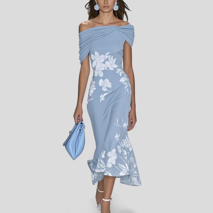 Kjole til Bryllupsgjester | Bodycon Blomster