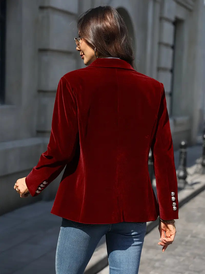 Blazer for kvinner | Enkelt knappet skreddersydd