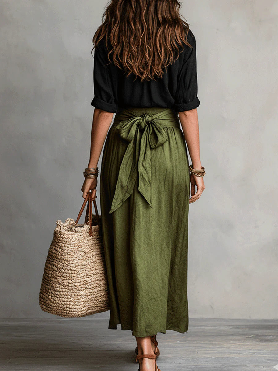 Dame To-Delt Sett | Grønn Sommer Co-Ord