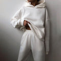 Aubrey | Dame Casual Loose-Fit Hoodie Jogger To-delt Sett