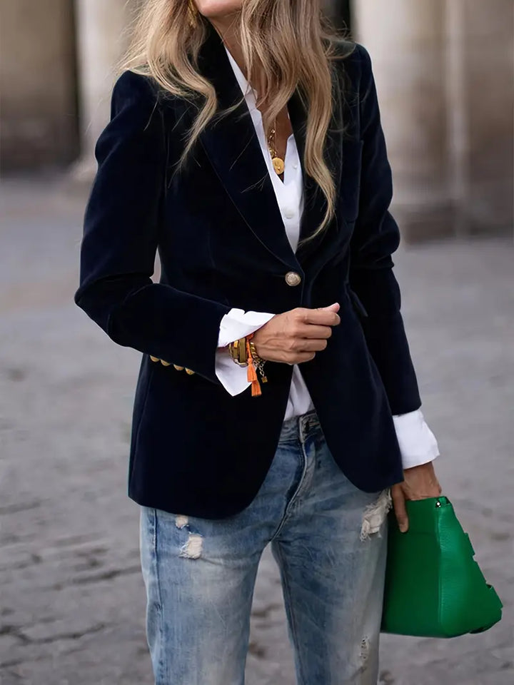 Blazer for kvinner | Enkelt knappet skreddersydd