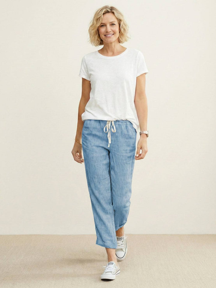 Damebukser | Snøring Slim Fit