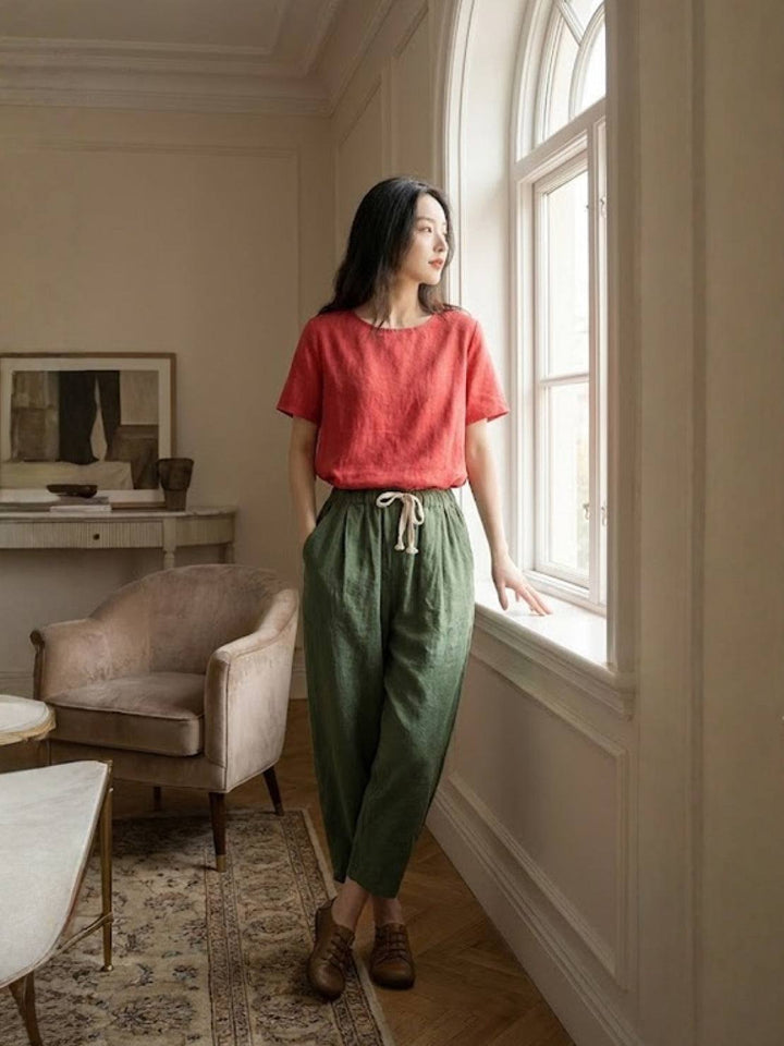 Damebukser | Snøring Slim Fit
