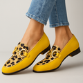 Loafers for Kvinner | Mønstret Detalj Slip On
