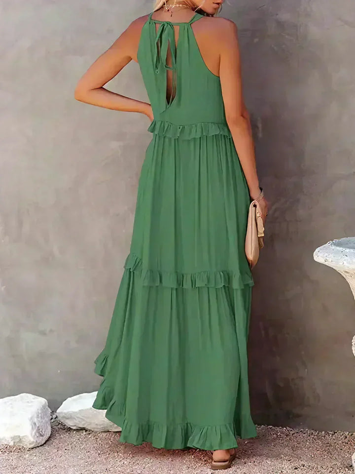 Kjole for kvinner | Lagdelt design maxi