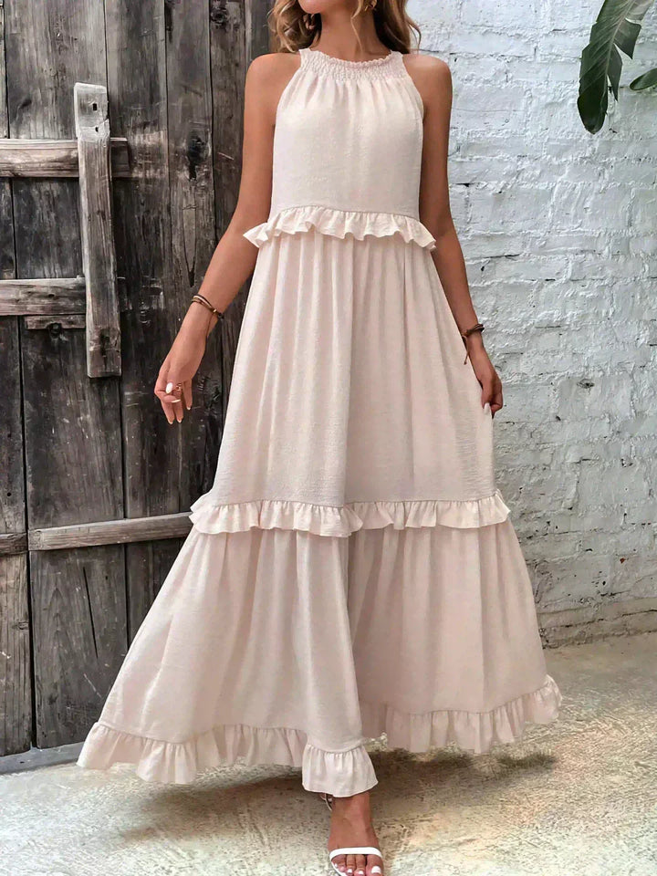 Kjole for kvinner | Lagdelt design maxi