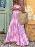 Dame Sumer Kjole | Knytte Skulderstropper Maxi