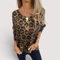 Damebluse | Leopardmønster