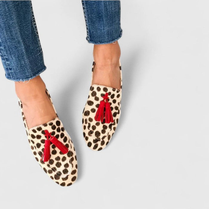 Loafers for kvinner | Frynse-design på overdelen