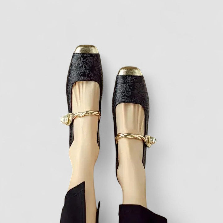 Mary Jane-sko for kvinner | Metalliske detaljer