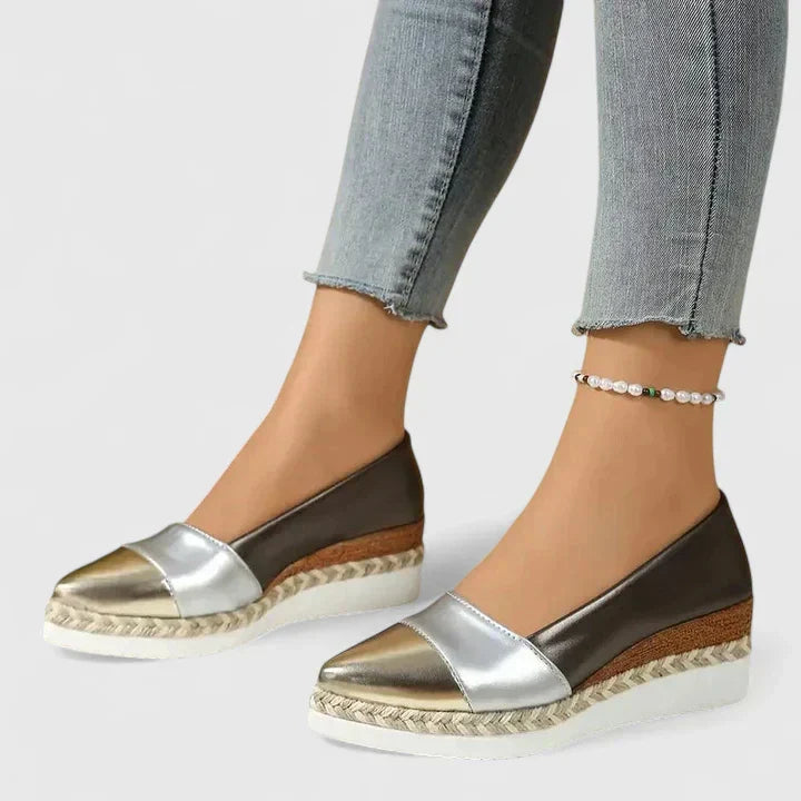Kvinnekomfort Loafers | Slip-On Ortopedisk Polstret
