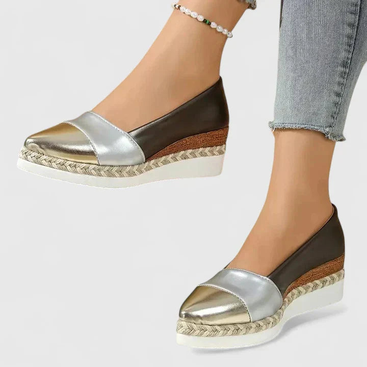 Kvinnekomfort Loafers | Slip-On Ortopedisk Polstret