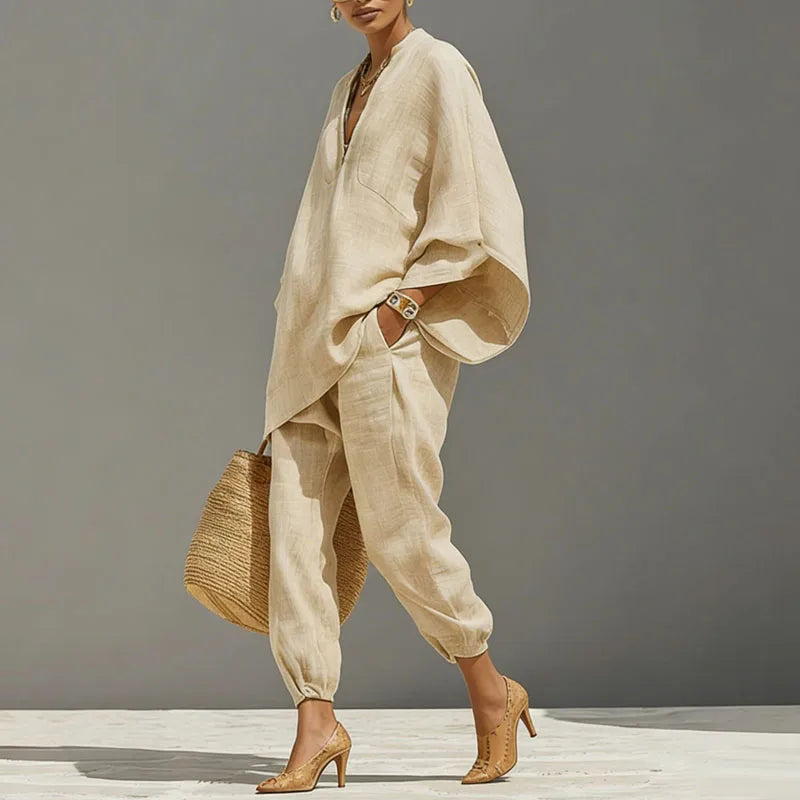 Kvinnes To-Delt Sett | Casual Co-Ord