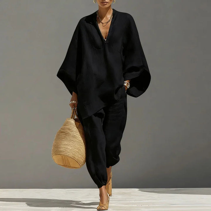 Kvinnes To-Delt Sett | Casual Co-Ord