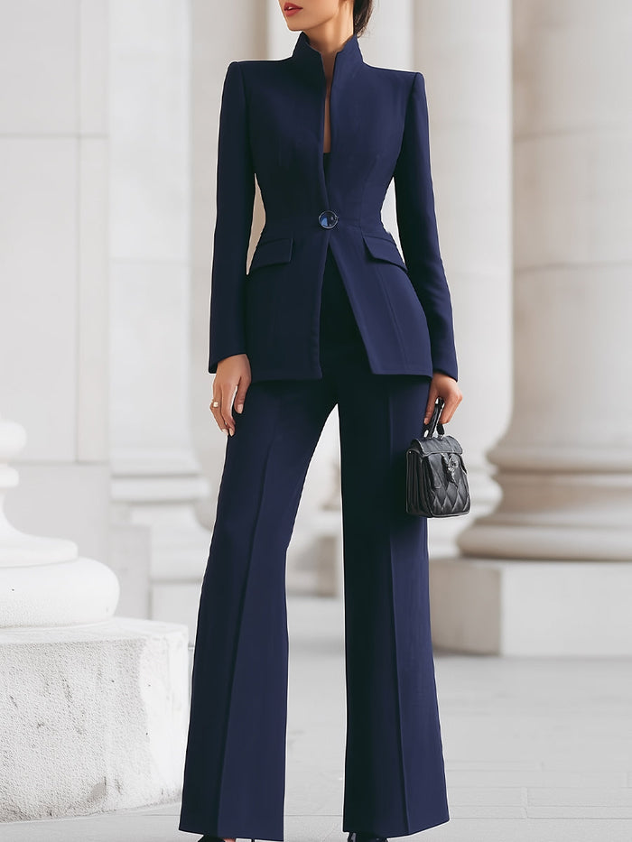 Dame Dress Sett | Blazer Bukser