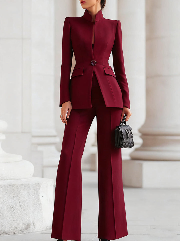 Dame Dress Sett | Blazer Bukser