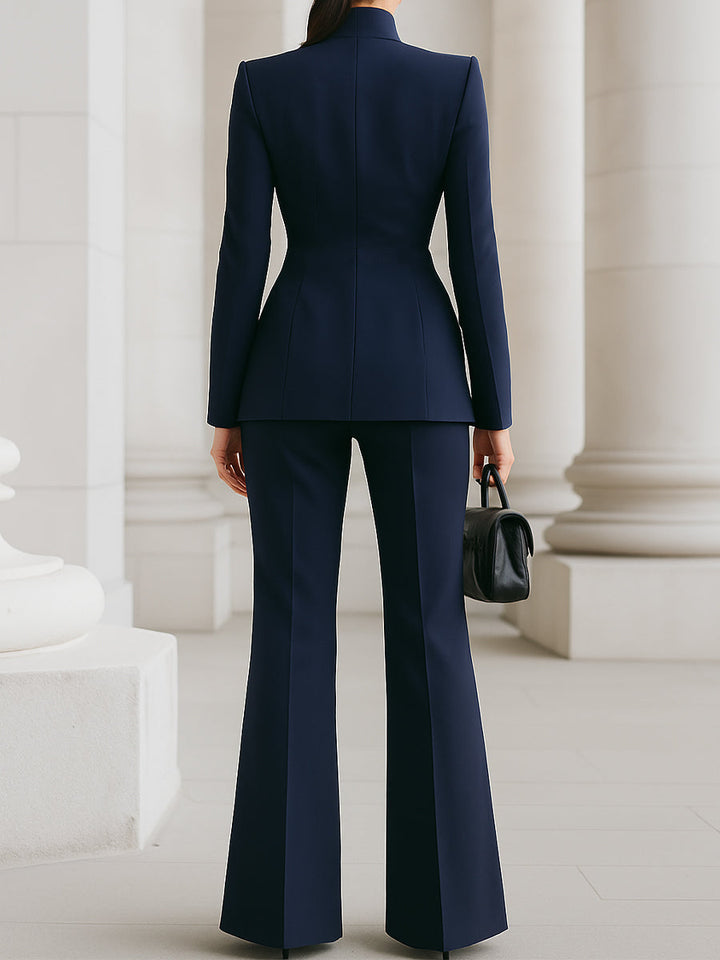 Dame Dress Sett | Blazer Bukser